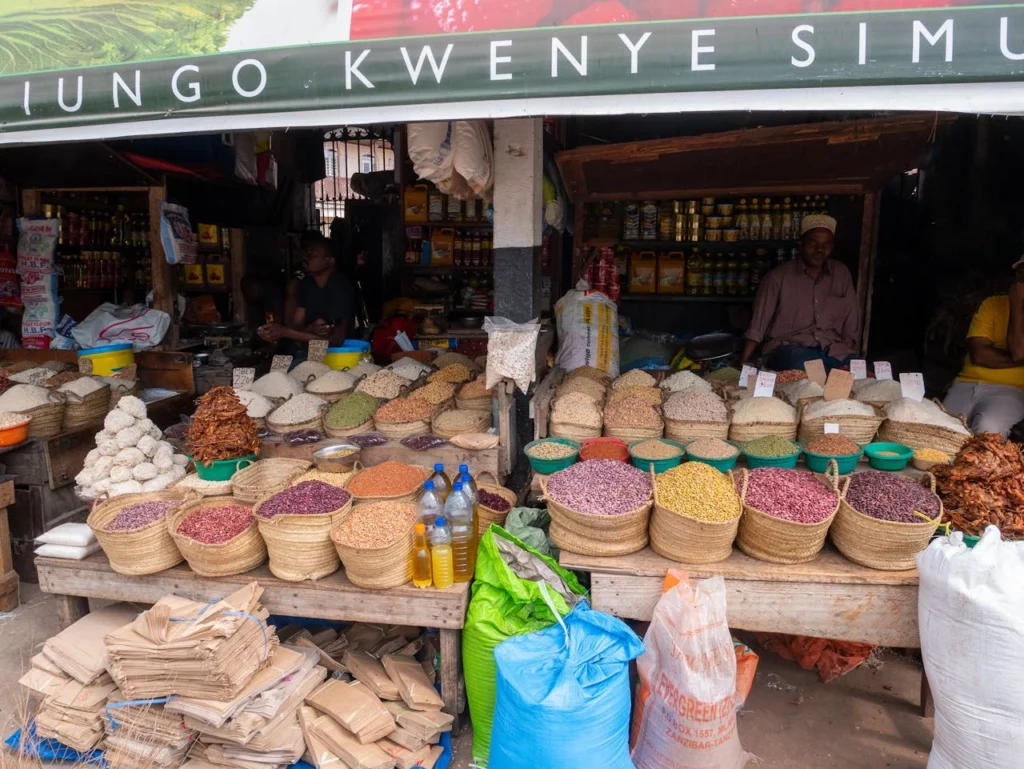 Stone Town Market Zanzibar Image