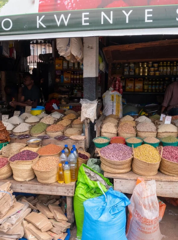 Stone Town Market Zanzibar Image