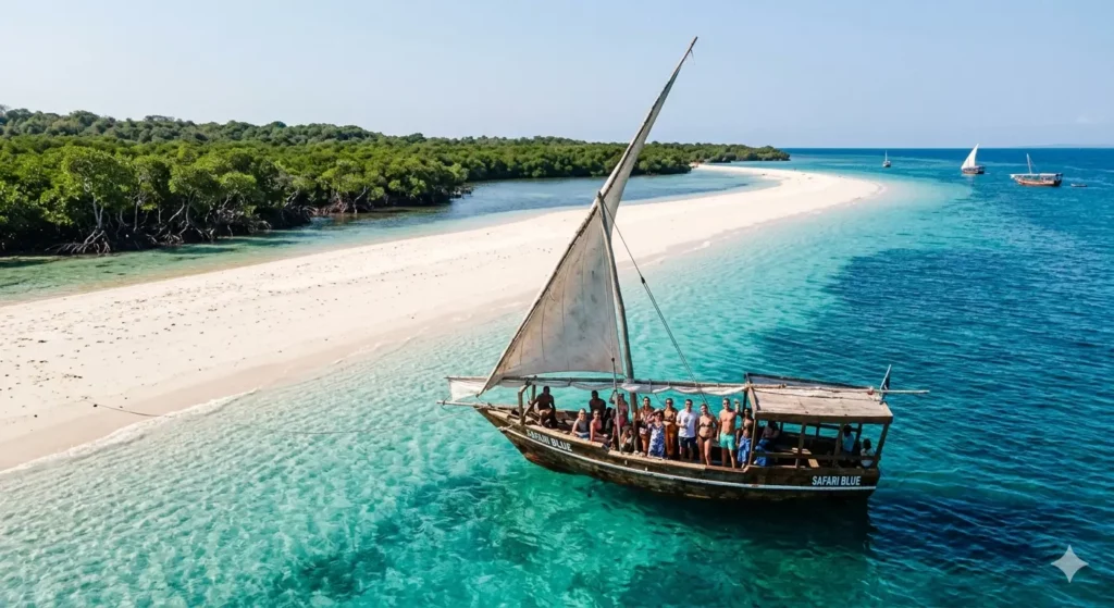 Zanzibar Safari blue island image.