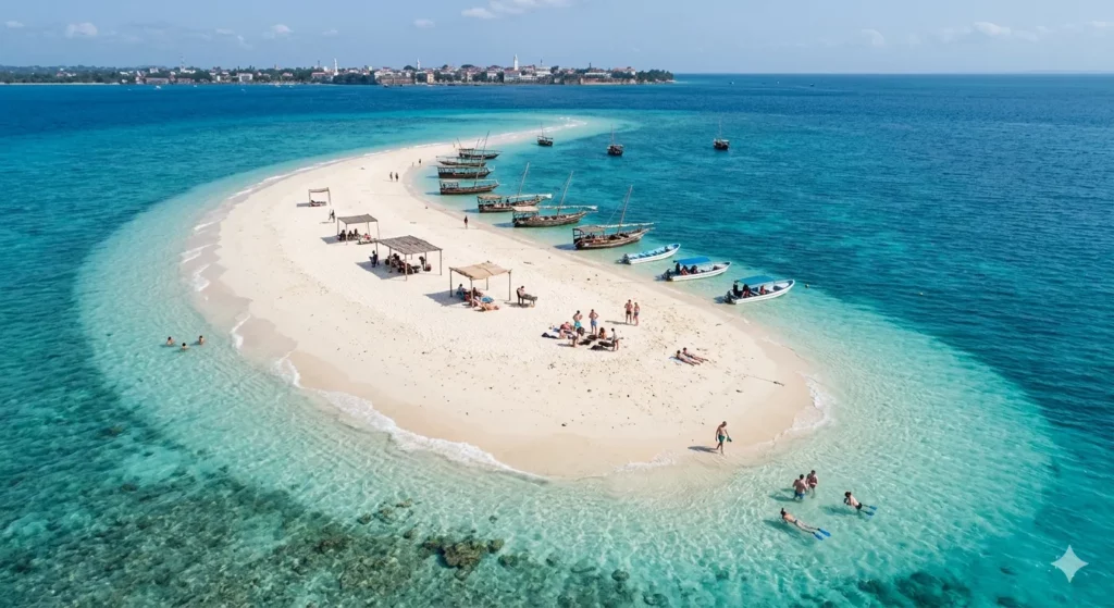 Zanzibar nakuapenda sandbank tour image