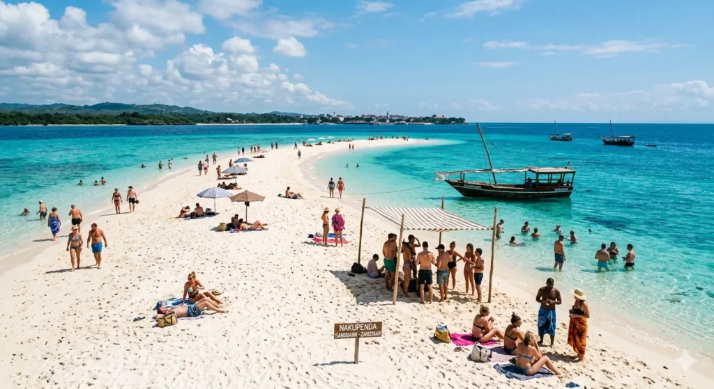 Zanzibar nakupenda sandbank tour image