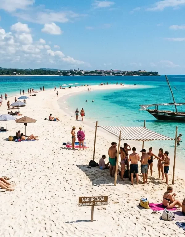 Zanzibar nakupenda sandbank tour image