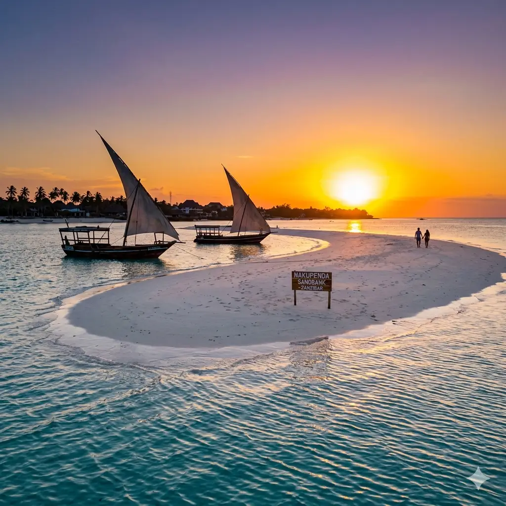 Zanzibar nakuapenda sandbank tour image